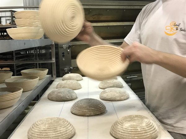 Kurz bevor es in den Ofen kommt